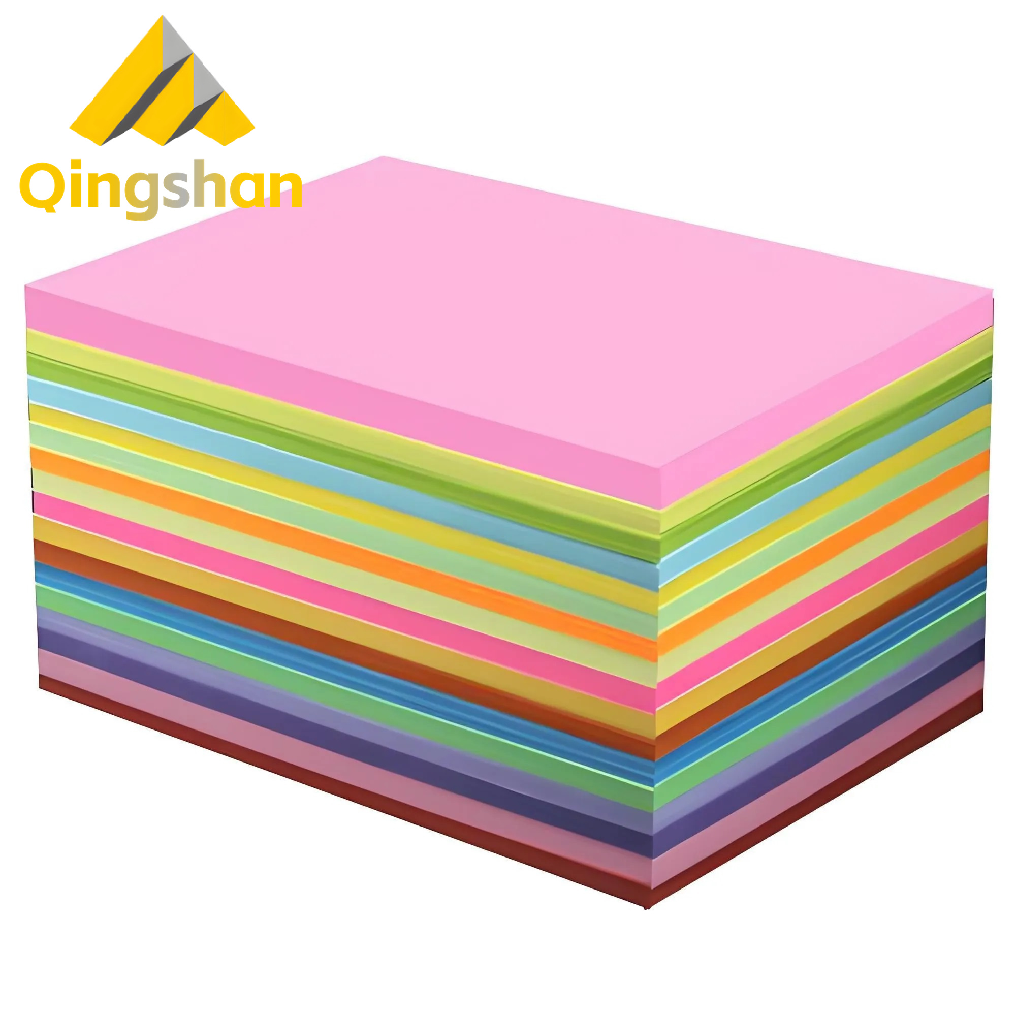 A4 Colored Printer Copy Paper Craft Projects Cardstock Colorful Paper for DIY Art Crafting