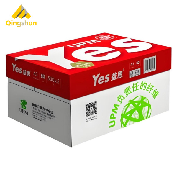 High opacity A4 paper white copy paper 80gsm for multipurpose printing
