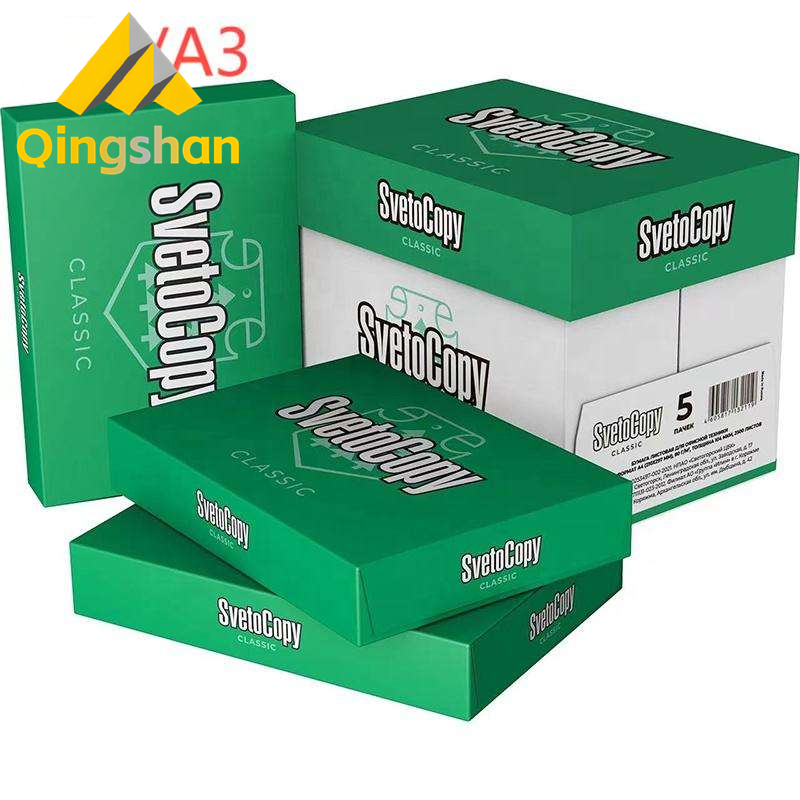 A4 paper packs, high-quality multi-purpose paper, suitable for printing, copying, and writing.